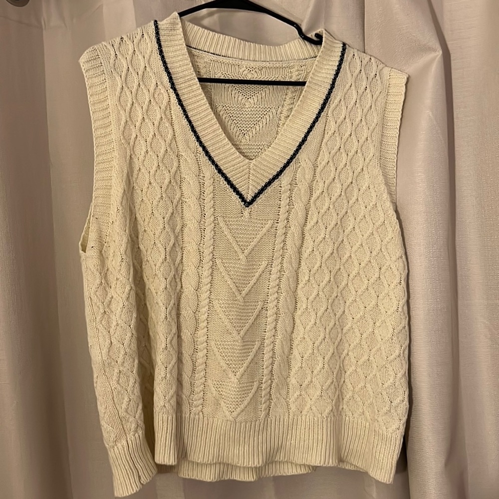 Sweater vest (folklore vibes!)